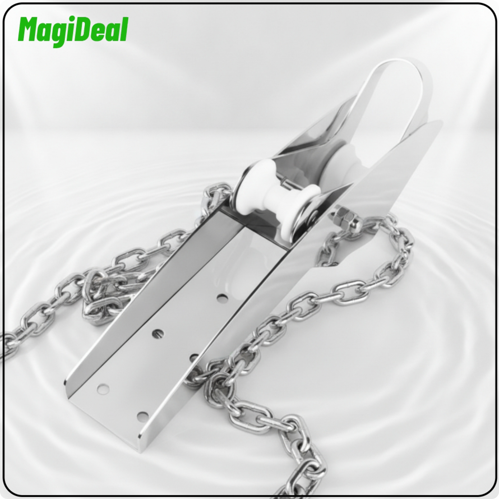 MagiDeal Rigid Double-Roller Anchor Bracket Deck-Mounted Anchor Bracket Long-Lasting Giá 7,124,019 Đồng*Miễn phí vận chuyển