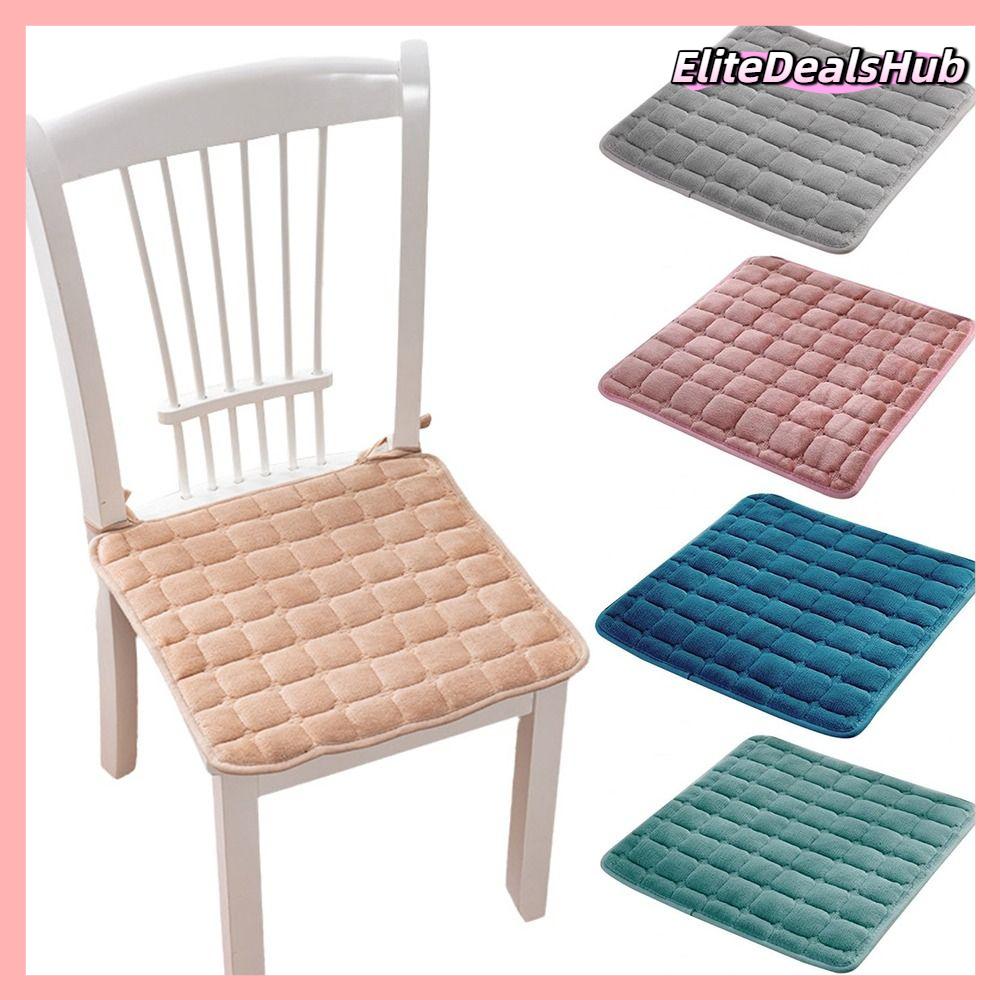ELITEDEALSHUB 45x45cm Đệm ghế Ngoài ra, nhung Vải flannel Đệm ghế ô tô Bền bỉ Hình vuông Đệm eo Trang trí văn phòng tại nhà