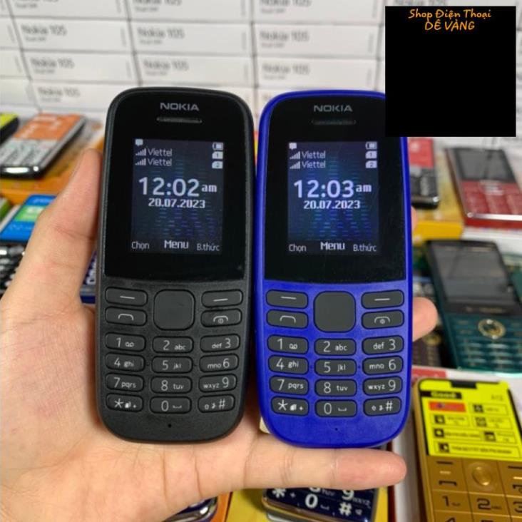 Điện thoại bàn phím nokia 105 sóng 4g chính hãng 2sim. bảo hành 1 đổi 1 trong 2 tháng