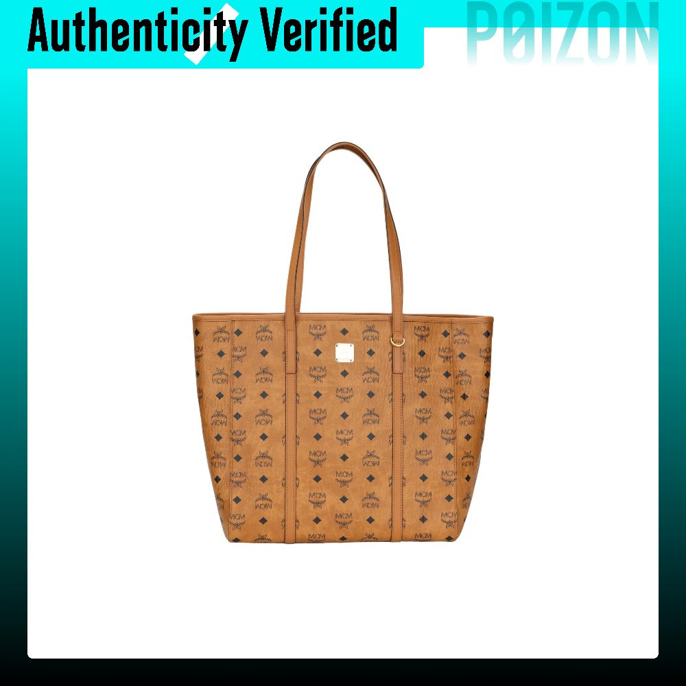 กระเป๋าสะพายข้าง กระเป๋าถือแฟชั่น MCM Toni Artificial Leather/Cow Leather , Shopping Bag, Handbag, Medium Women's Brown Cognac MWPAATN03CO001 ราคา 44,176 บาท*ส่งฟรี