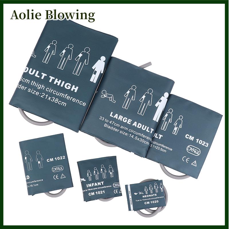 Aolie Tái sử dụng 6 kích thước của Nylon Cuff Máy đo huyết áp Cuff bệnh nhân Monitor Cuff Cuff cho Huyết Áp Màn hình người sử dụng Cuff