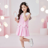 Two Mix - Setelan Baju Anak Perempuan Lucu Korean Style Lebaran 2026 Ramadan 1-8 Thn 4463