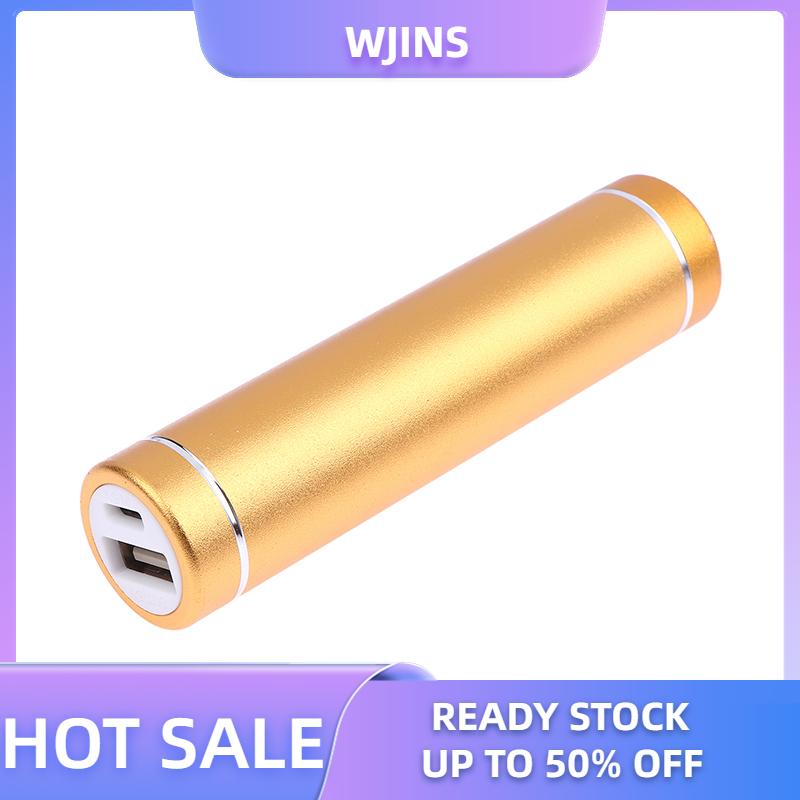 WJINS 18650 ngân hàng điện trường hợp Kit hình trụ hợp kim nhôm hàn-miễn phí Loại C điện thoại di động cung cấp Kit Pin trường hợp - 6