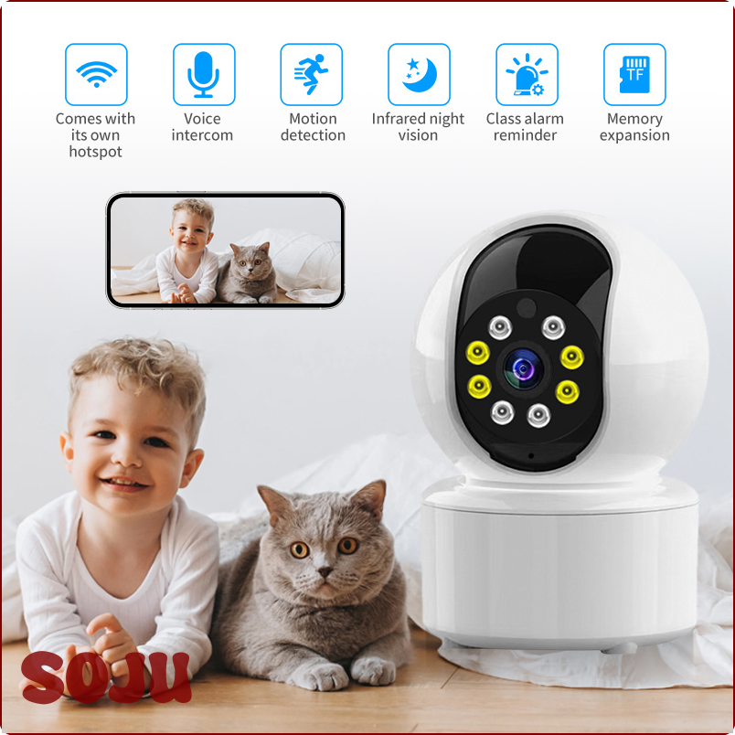 [M1708] Camera Wifi Camera giám sát HD vigilancia bảo vệ an ninh Hệ thống nhà thông minh Camera IP CCTV nhìn trong đêm pix-link rw105p ☆