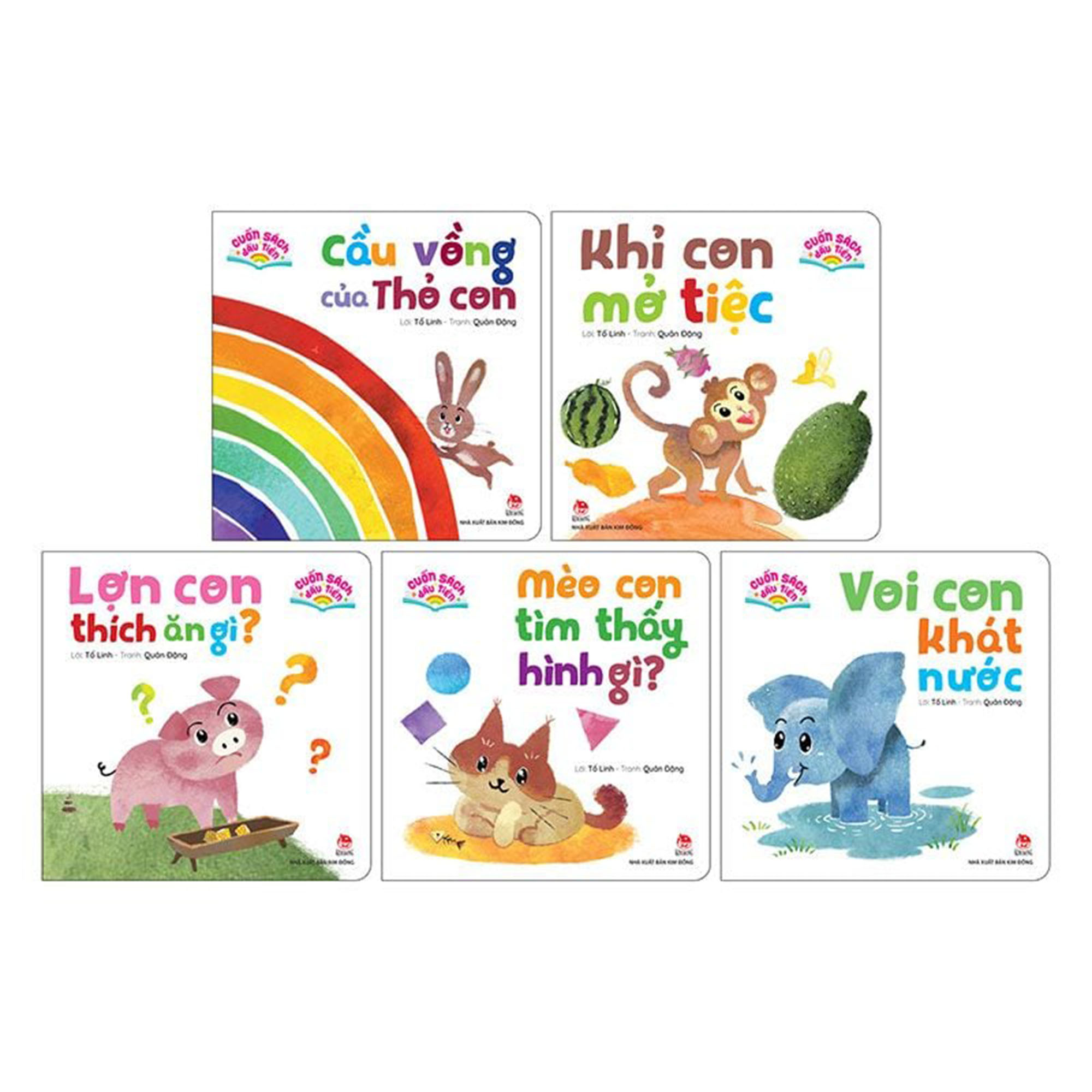 Truyện tranh - Combo Cuốn sách đầu tiên (5 cuốn)