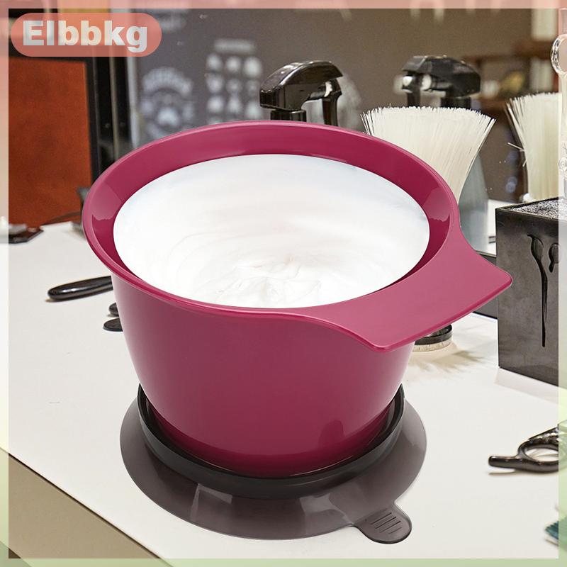Elbbkg 3PCs 2pcs thiết lập chuyên nghiệp Thuốc nhuộm tóc màu bàn chải Bát nhuộm Mixer tóc Tint chết màu trộn bát làm tóc tạo kiểu tóc công cụ