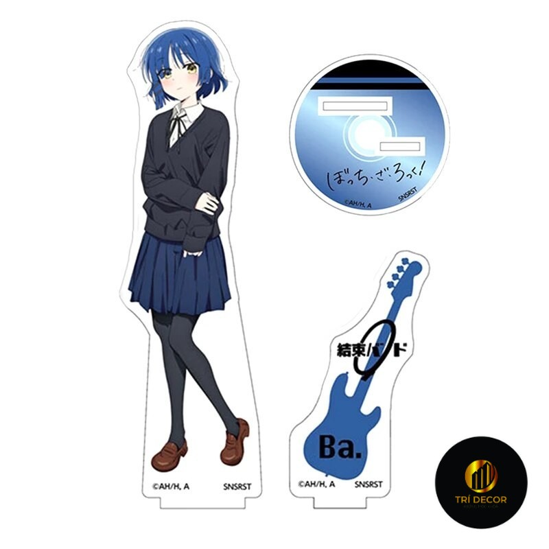Mô hình Standee BOCCHI THE ROCK! Hidori Ijichi Nijika Yamada Ryo Kita Ikuyo 3 Phụ kiện trang trí để 