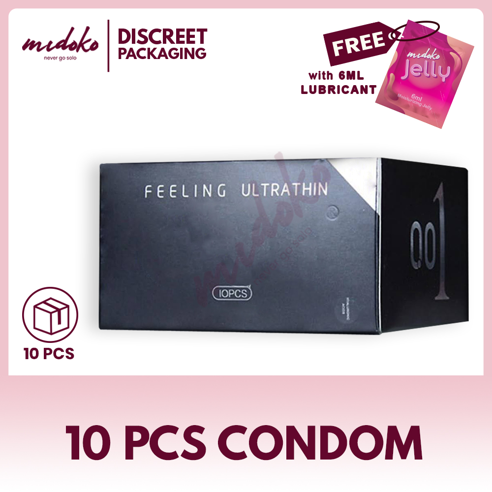 Midoko OLO Zero Ultra Thin Condoms, 10 pcs, Men's