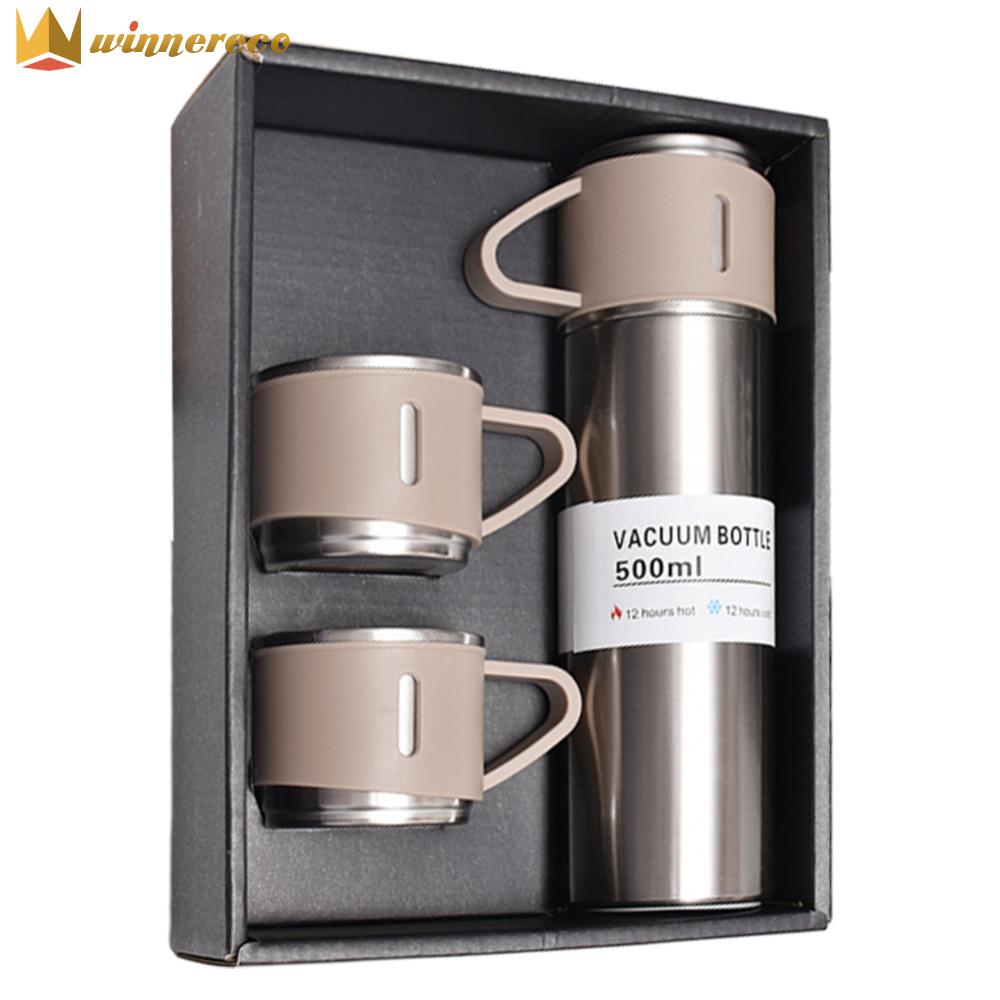 Hai lớp chân không cốc nước thép không gỉ cốc cà phê leakproof Cốc du lịch dễ dàng vệ sinh trong nhà ngoài trời drinkware
