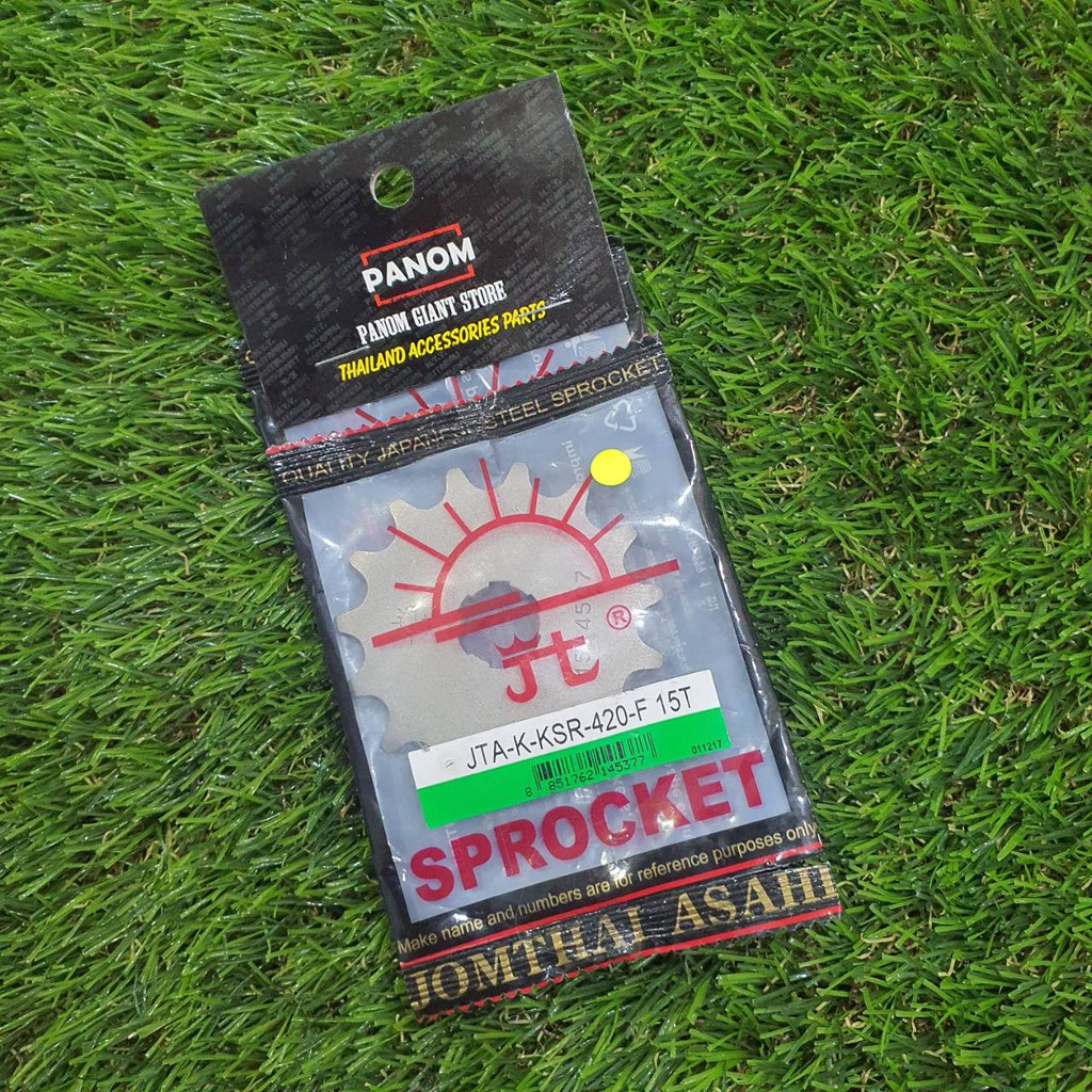 สเตอร์หน้า/SUN (420) AX1 KSR Z125 15ฟัน รหัสสินค้า 8851762145377 ราคา 60 บาท*ส่งฟรี