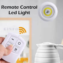 Remote Control Wireless LED Light for Night w/ Timer / Cabinets Wardrobes Drawer Shelve