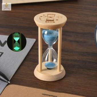 LOMBARDY Tre Đồng hồ cát huỳnh quang Sáng Tạo 1/10 PHÚT Đồng hồ cát dạ quang Đồng hồ bấm giờ Không cần điện Đồng hồ cát trang trí Phòng ngủ