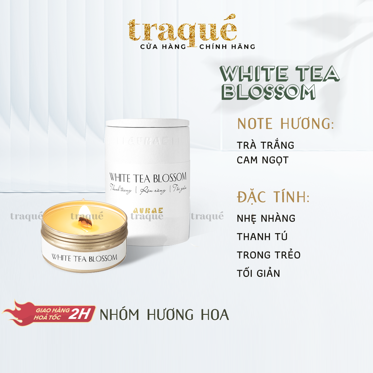 White Tea Blossom - Có thể refill