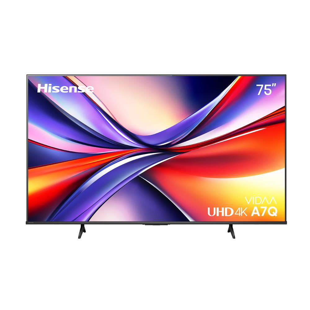 สมาร์ททีวี HOMEPRO Led 75 นิ้ว (4K, Led, Vidda) 75A7 คิว ยี่ห้อ Hisense ราคา 42,500 บาท*ส่งฟรี