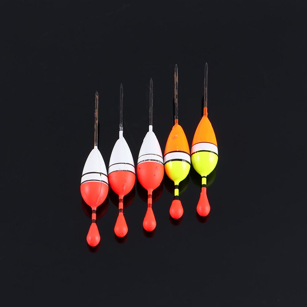SPORTSNICE Portable 15Pcs/set Accessories Fishing Lures Angling Tackles  Plastic Tools Sea Fishing Floats Vertical Buoy Fishing Buoys Fish Bobbers