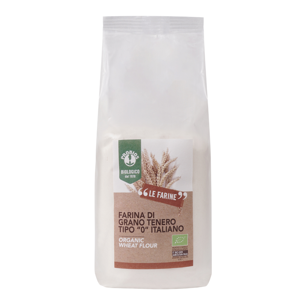 Bột làm Bánh - Bột Mì Đa hữu cơ Organic Wheat Flour ProBios 1kg OrganicLife Shop