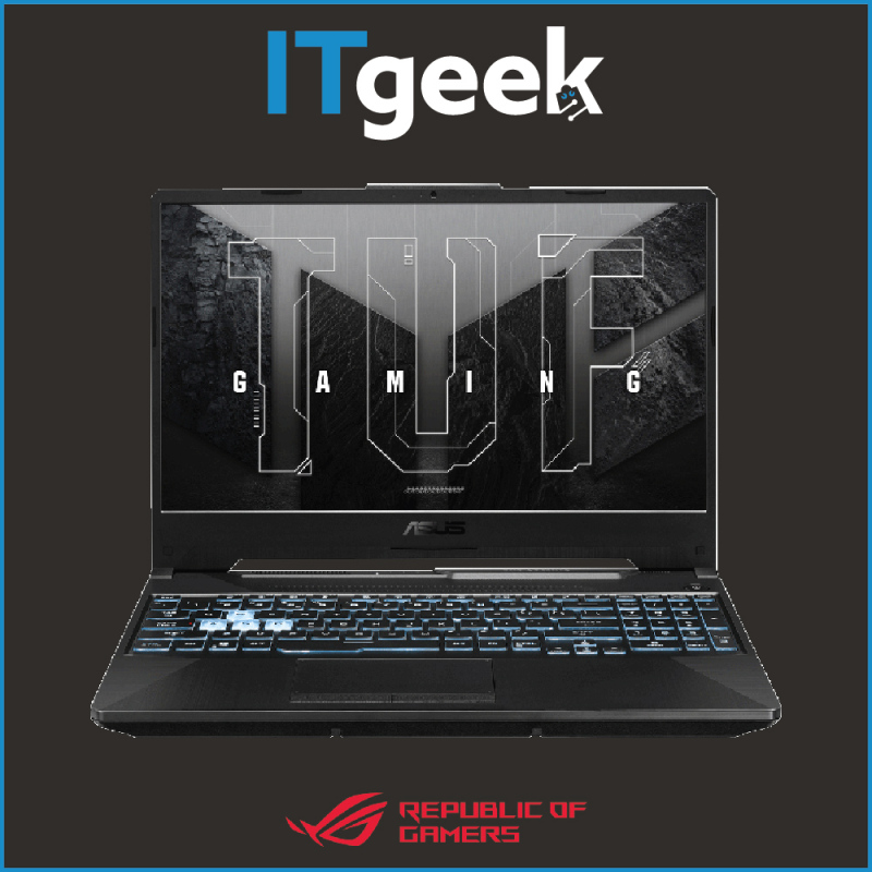 Asus TUF Gaming F15 | FX506HM-HN004T | i7-11800H | 15.6” | 16GB LPDDR4X | 512GB SSD | NVIDIA GeForce RTX 3060 | Windows 10 Gaming Laptop