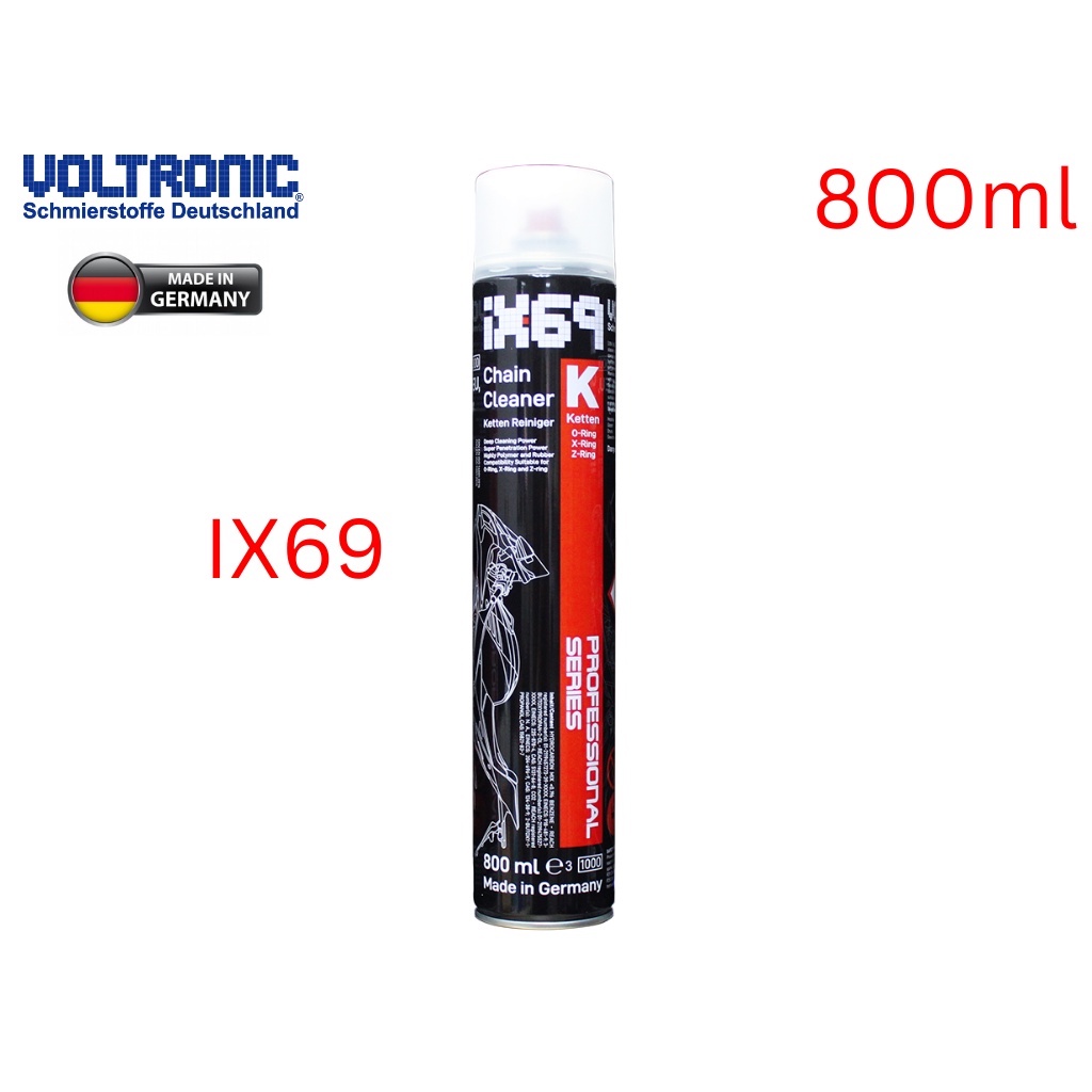 Chai Xịt Vệ Sinh Sên VOLTRONIC IX69 Jumbo 800ml Made in Germany . DoChoiXeMayShop