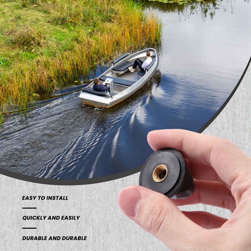 [pokjew]New Propeller Prop Nut Fit for Outboard 4HP 5HP Motor 647-45616-01