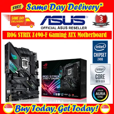 Asus ROG Strix Z490-F Gaming LGA 1200 ATX Gaming Motherboard