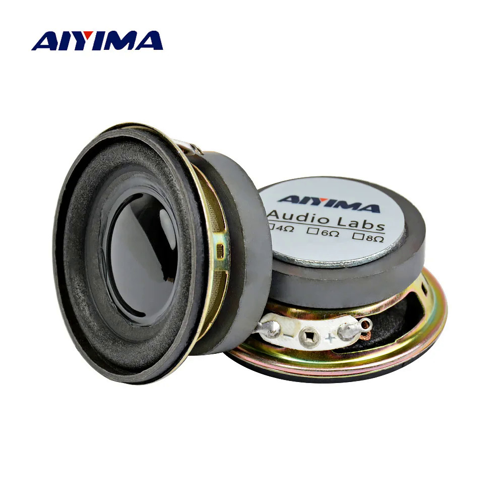 Aiyima 2pcs 2 inch mini âm thanh Loa di động 45mm 4Ohm 3W tweeter treble DIY âm nhạc BT loa rạp hát tại nhà hệ thống âm thanh