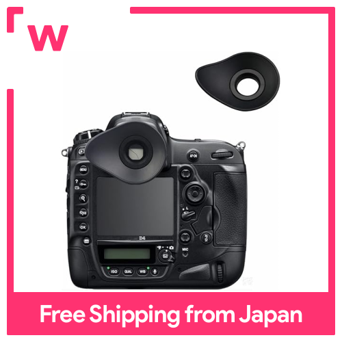 JJC Eyecup Nikon DK-19 Eyecup Tương thích với Nikon D850 D5 DF d810a D810 D800E D800 D500 D4 D4S D3X D3S D3 và máy ảnh khác 360 độ xoay Kính ngắm bảo vệ Trọng lượng đèn dịu mắt đen