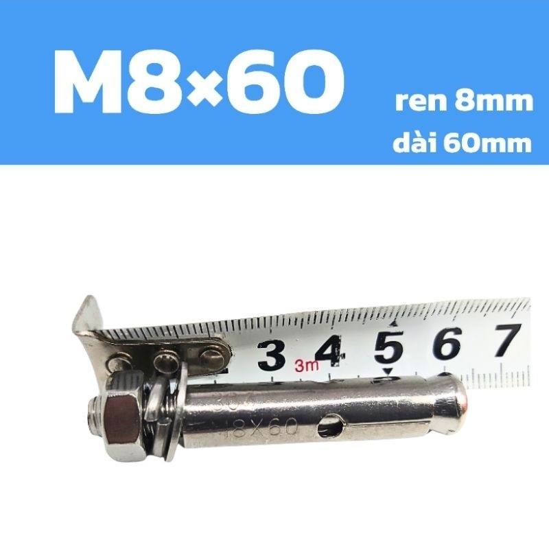[HCM] Tắc kê inox bu lông nở inox 304 -Cozy520