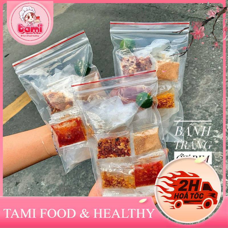 [LOẠI NGON TÂY NINH] Bánh tráng ps ớt rim tỏi khô bò Tamii30 LZT1