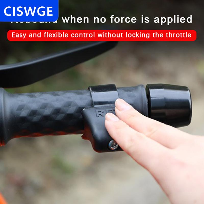 [COD] CISWGE Xe Máy throlette chủ Cruise hỗ trợ kiểm soát cổ tay còn lại Accelerator Booster Non-Slip Electric Scooter ít hơn 34mm tay lái