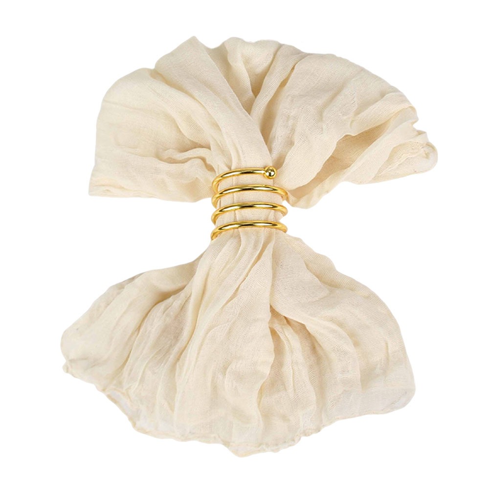 GUOGU 6pcs Màu đơn sắc Khăn giấy gạc 50x50cm Xếp ly vuông Trang trí đám cưới Thanh lịch  Mảnh Cổ Điển Vải gạc Bali Tiệc cưới - 5