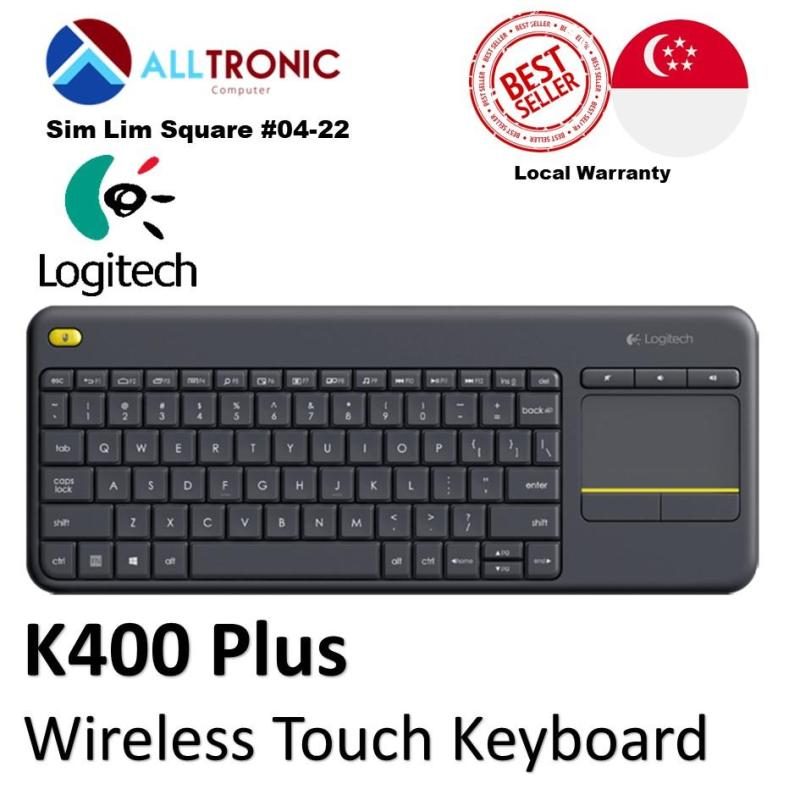 Logitech K400 Plus Wireless Touch Keyboard/ Singapore Authorized Reseller Singapore
