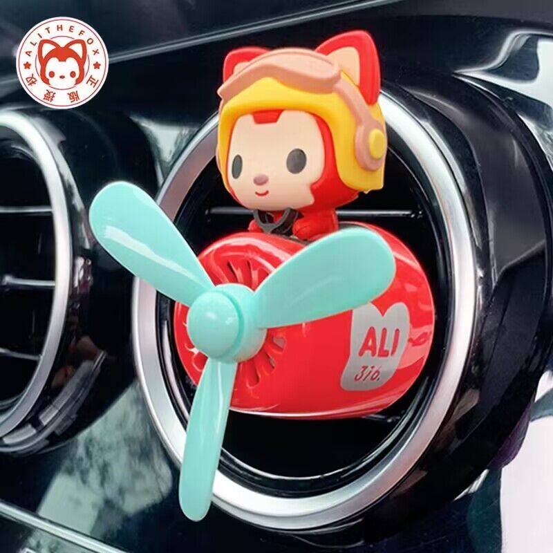 【Shop the Look】 Korean Anime Ornaments Cute Korean Animation Toys Cartoon Decor Lovely Car Decoration Magnetic Design Deco