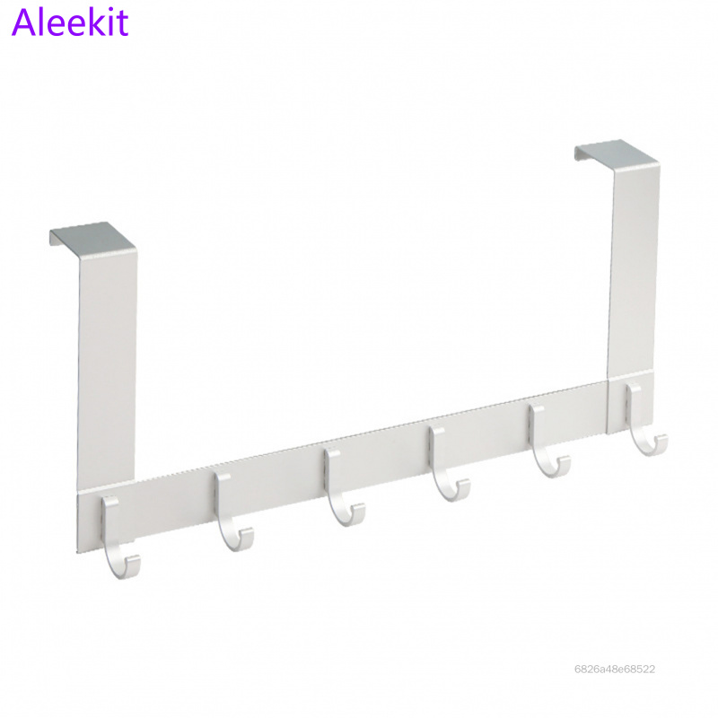 ตะขอเสื้อโค้ทประตูพร้อมตะขอเสื้อผ้าอลูมิเนียม 6 ใบสำหรับแขวนประตูแบบประตูที่ไม่มีประตูหนา 35-45 มม. สำหรับหมวกเสื้อคลุมแขวนหมวก TF-Ari-TH ราคา 199 บาท*ส่งฟรี