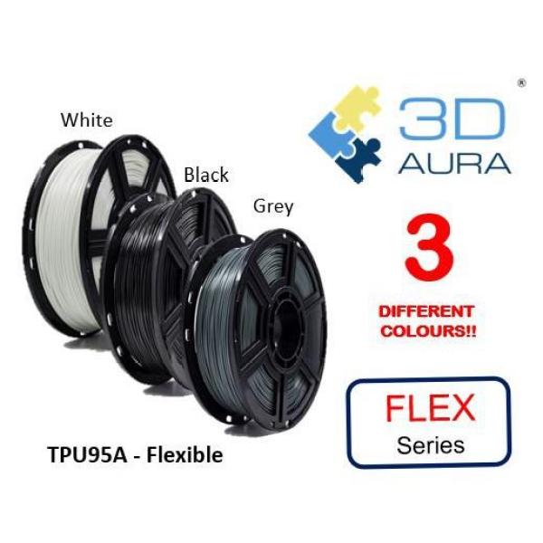 ▧  (Ready Stock) 3D AURA TPU Flexible 3D Printer Filament 1.75mm Singapore