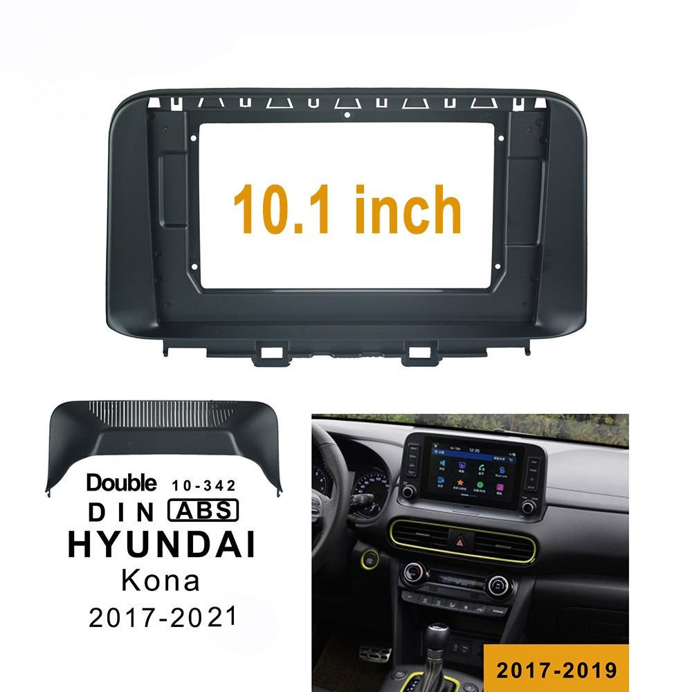Mặt dưỡng Hyundai Kona 2019 (10 inch)