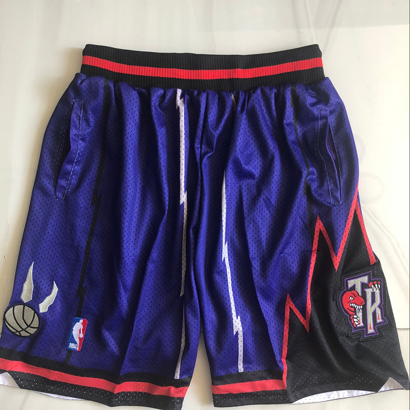 Toronto Raptors Basketball Shorts Men's Pants NWT stitching 