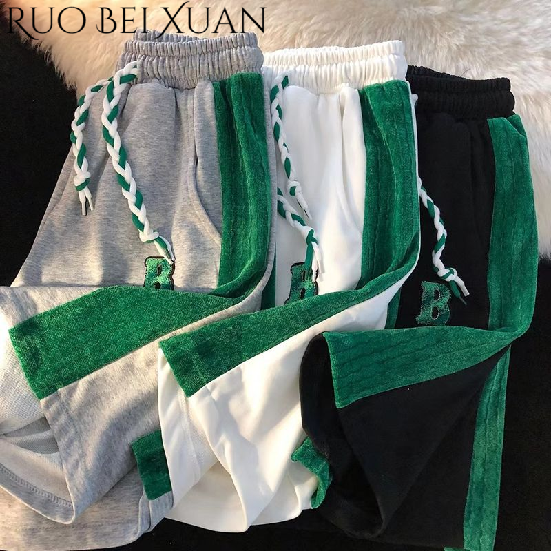 Ruo Bei Xuan High Waist Straight Casual Shorts Fashion Simple Shorts Sports Pants Female ราคา 128 บาท*ส่งฟรี