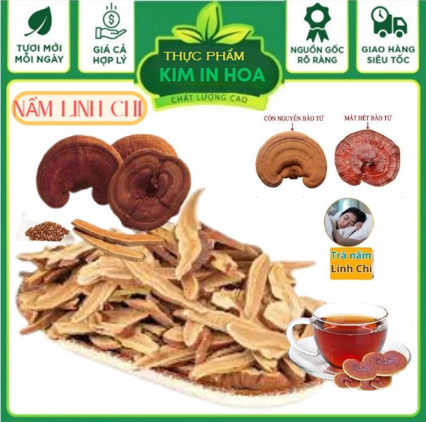 NẤM LINH CHI VIỆT KHÔNG CHẤT BẢO QUẢN TỐT CHO SỨC KHỎE