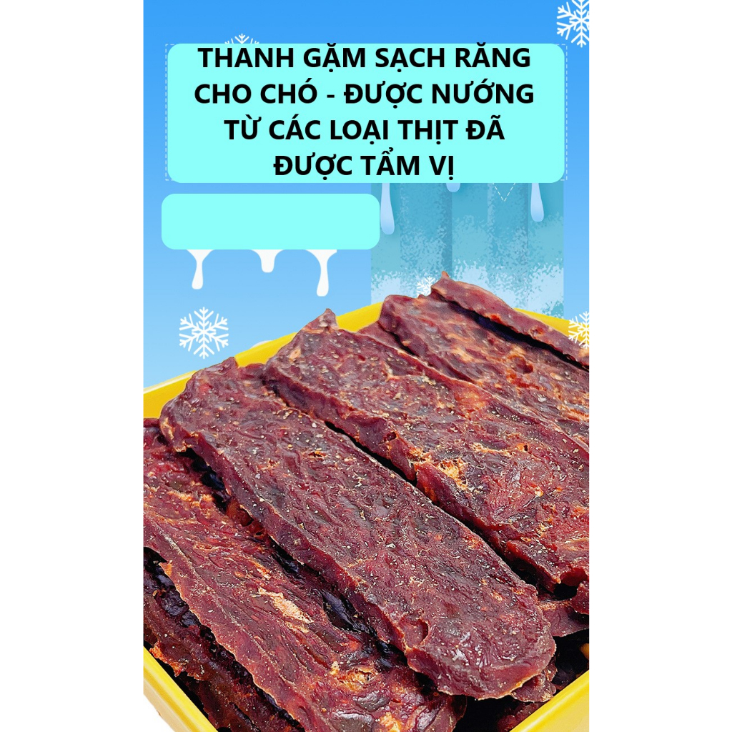 Thanh gặm sấy khô cho chó - bánh thưởng cho chó - thức ăn vặt cho cún