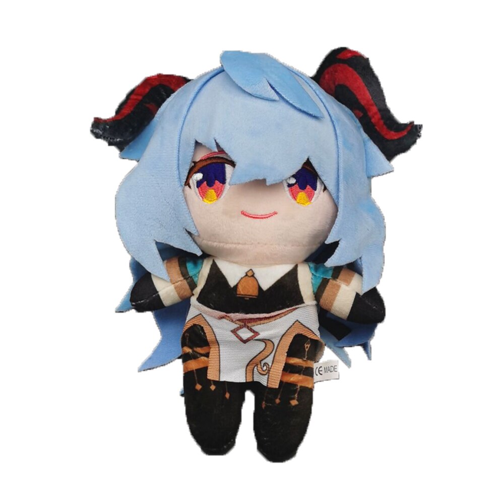 2023 New 20cm Game Genshin Impact Zhong Li Xiao Klee Venti Diluc Gorou Kazuha Figure Plush Doll Toys