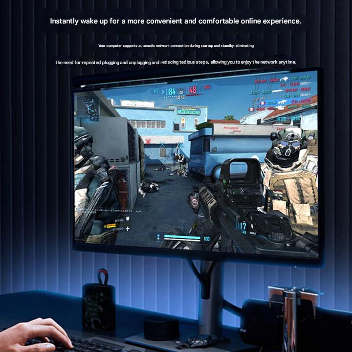 Biaze USB-C to 2.5Gbps Ethernet Adapter RJ45 5