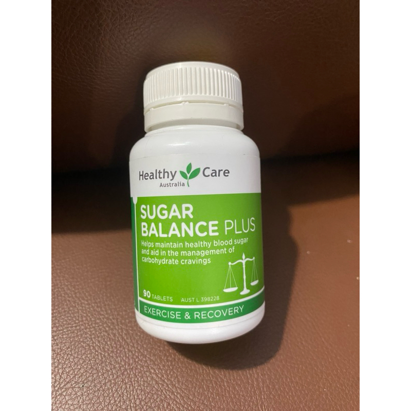 viên uống cân bằng đường huyết Sugar Balance Plus by Healthy Care - Hàng Úc - 90 viên - 🔸️ Cân bằng cảm xúc và tâm trạng, giảm cảm giác lo lắng, mệt mỏi 🔸️ Hỗ trợ giảm thiểu triệu chứng chóng mặt, choáng váng, đổ mồ hôi nhiều.