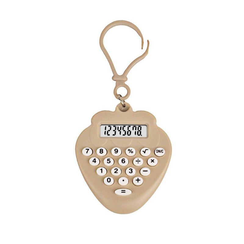 Mini Portable maze Calculator Hanging Pendant labyrinth Keychain Keyring Gift Office with Battery Suitable for students and business professionals