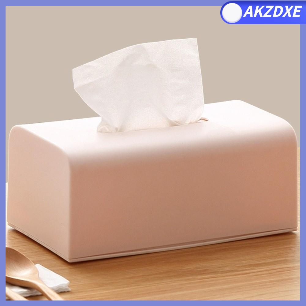 AKZDXE Sang trọng Giá đỡ khăn giấy Phong cách Bắc Âu 2 kích thước Máy phát khăn giấy Đơn giản Nhựa Hộp khăn ăn Phòng khách