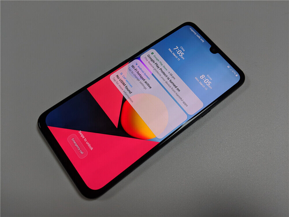 SDJHW LG V50S 5G ThinQ V510N สมาร์ทโฟน Android 8GB RAM 256GB ROM ปลดล็อคกล้อง 32MP เดิม 4G LTE ลายนิ้วมือ โทรศัพท์มือถือ FXJNS