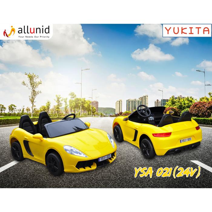 MOBIL AKI YUKITA YSA-021 24 VOLT (BISA MUAT 2 ORANG DEWASA) - BY LARISAN Harga 13,740,000 rupiah*Gratis Ongkir