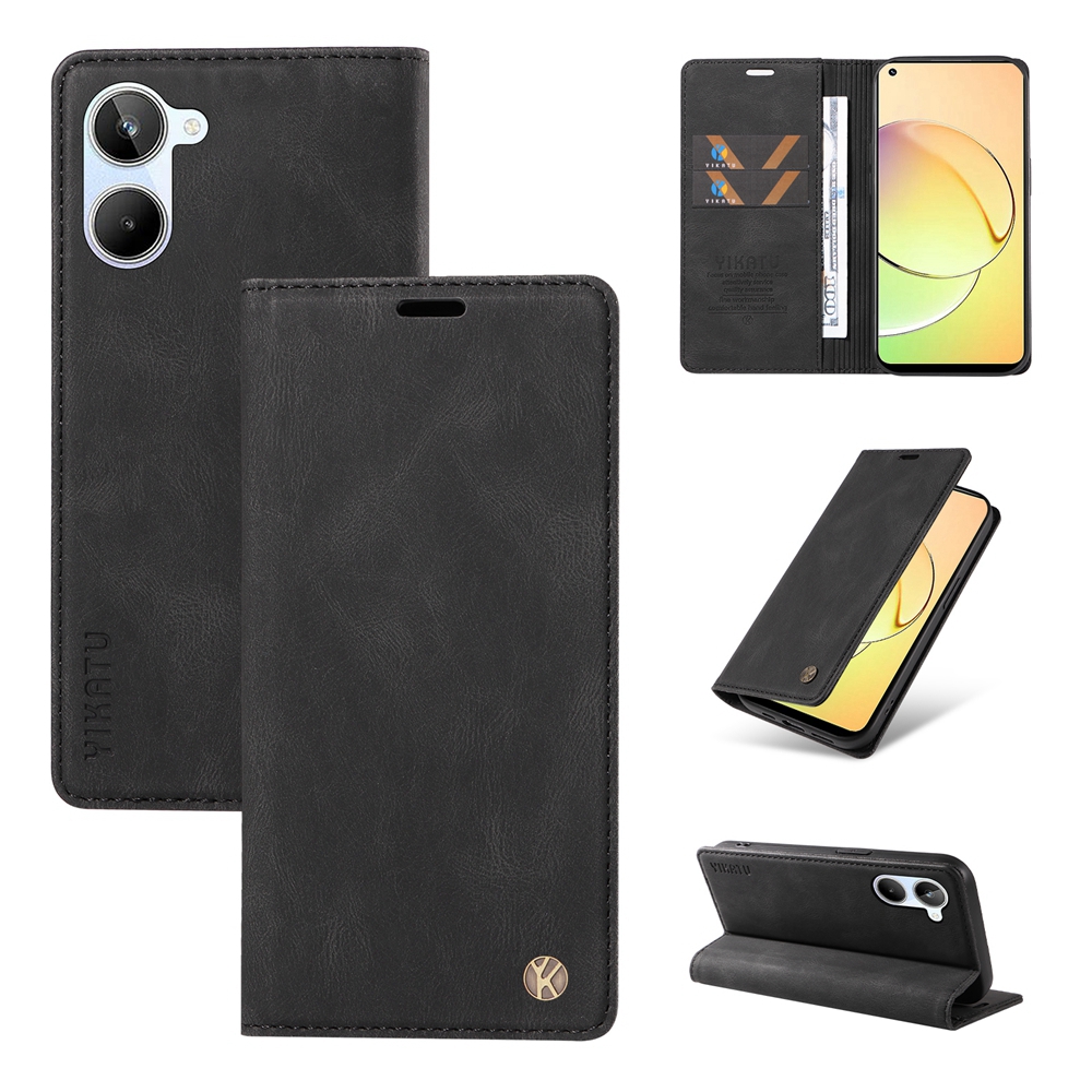 Ốp điện thoại cho OPPO Realme 10 9 8 Pro Cộng Với/Realme 9I 8I TPU Ví da Từ Nắp gập Có khe cắm thẻ Bìa