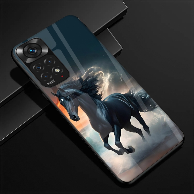 Ốp Lưng XIAOMI REDMI NOTE 11 4G NOTE 11S NOTE 11 PRO NOTE 11 5G Mặt kính tráng gương thiết kế đẹp