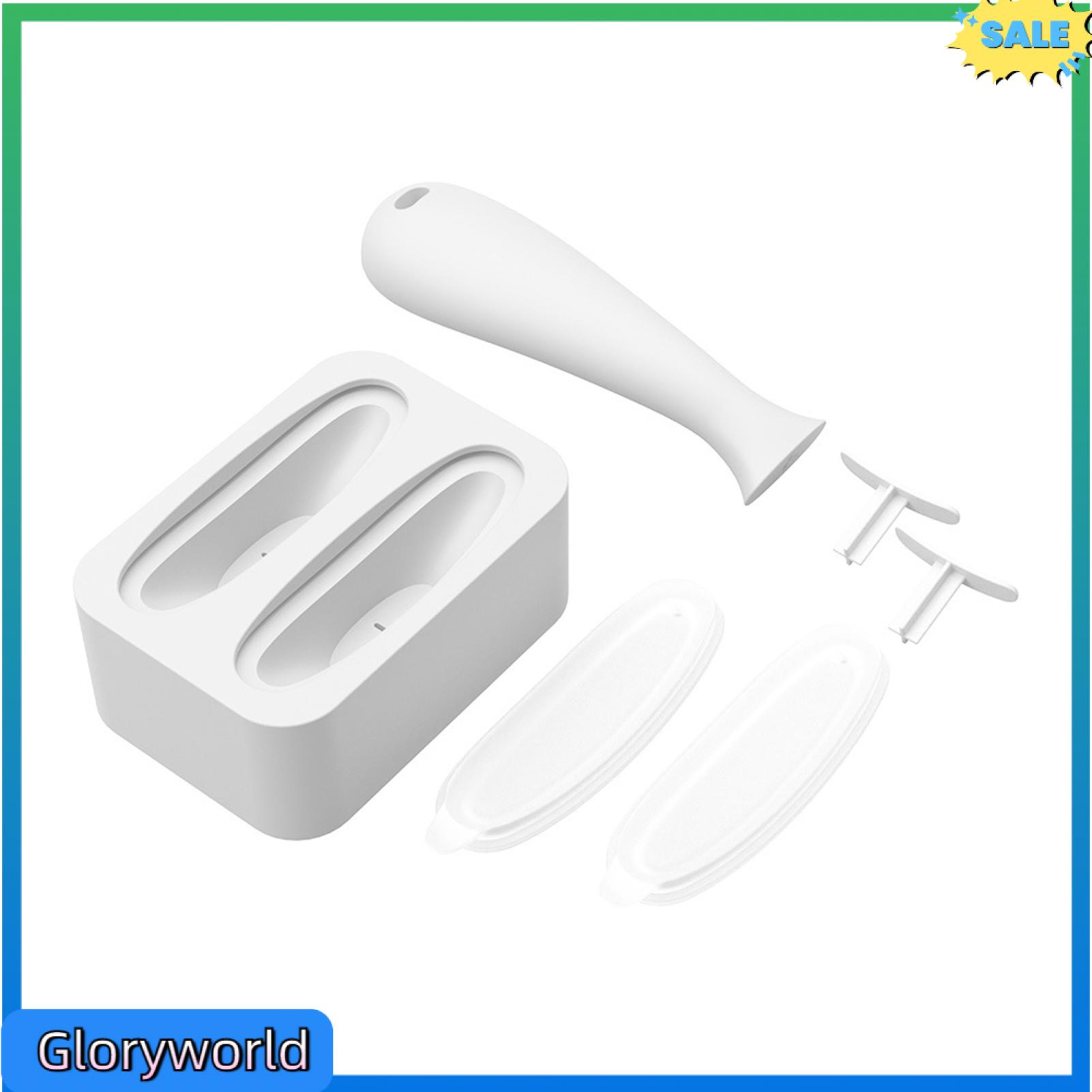 Gloryworld làm căng da Cây lăn lạnh dừa sữa chống lão hóa lăn Silicone Cây lăn lạnh cho mặt và mắt tái sử dụng máy mát xa mặt công cụ cho chăm sóc da Yêu thích
