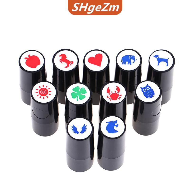[COD] SHgeZm 1pcs Golf Bóng stamper tem đánh dấu mô hình khác nhau nhanh chóng làm khô lâu dài